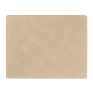 Square-pöytätabletti, Nupo-nahka sand, L