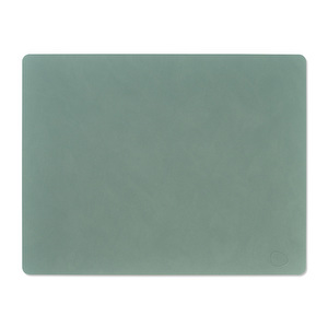 Square-pöytätabletti, Nupo-nahka pastel green, L