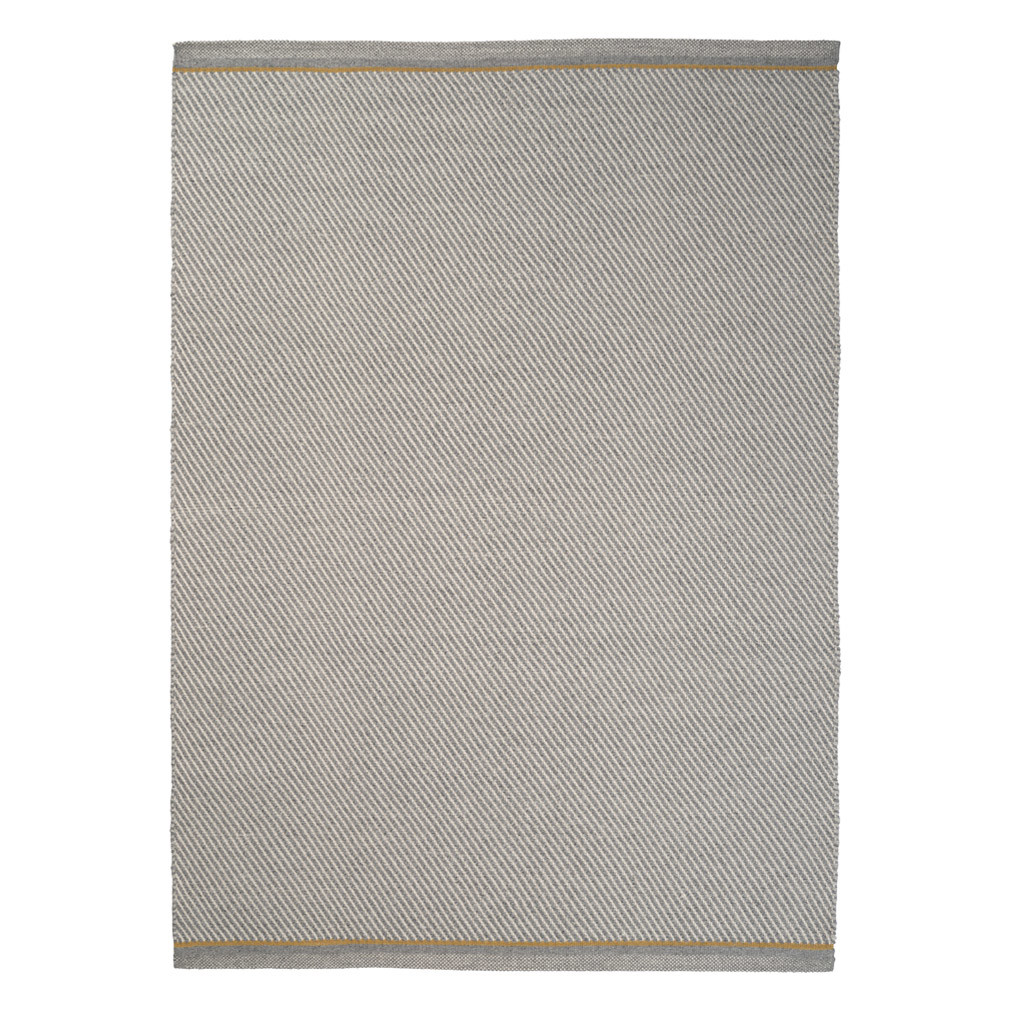 Linie Design Apertus Dawn Light -matto grey/mustard, 140 x 200 cm