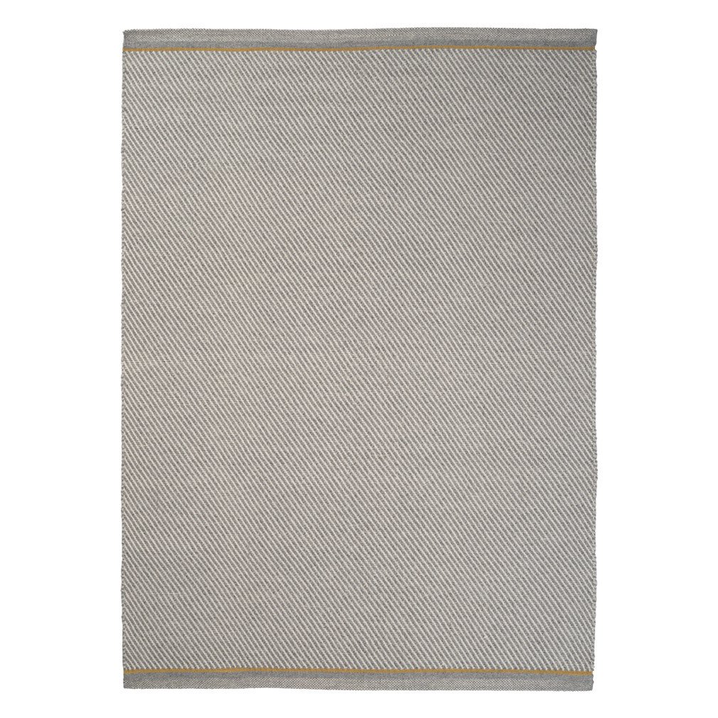 Linie Design Apertus Dawn Light -matto grey/mustard, 170 x 240 cm