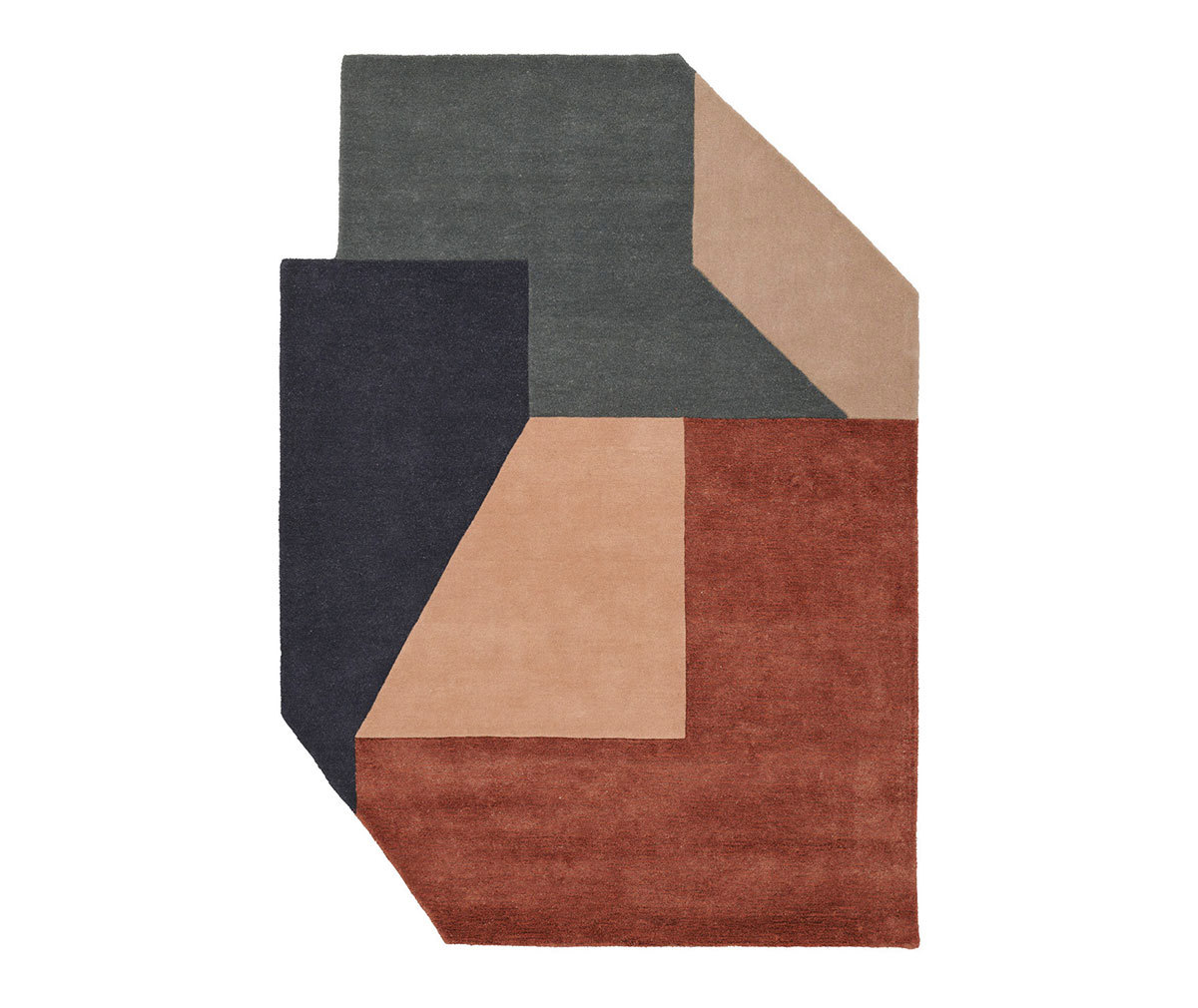 Linie Design Alton-matto multi, 250 x 350 cm