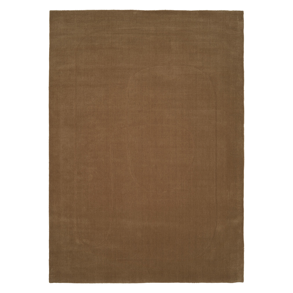 Linie Design Cursive Expanse -matto amber, 200 x 300 cm