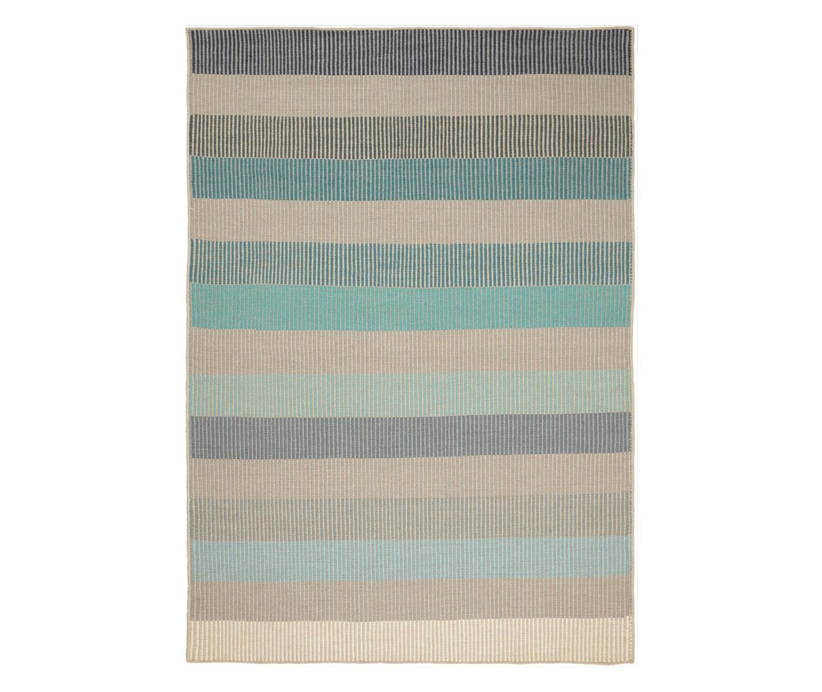 Linie Design Devise Rug Blue, 140 x 200 cm
