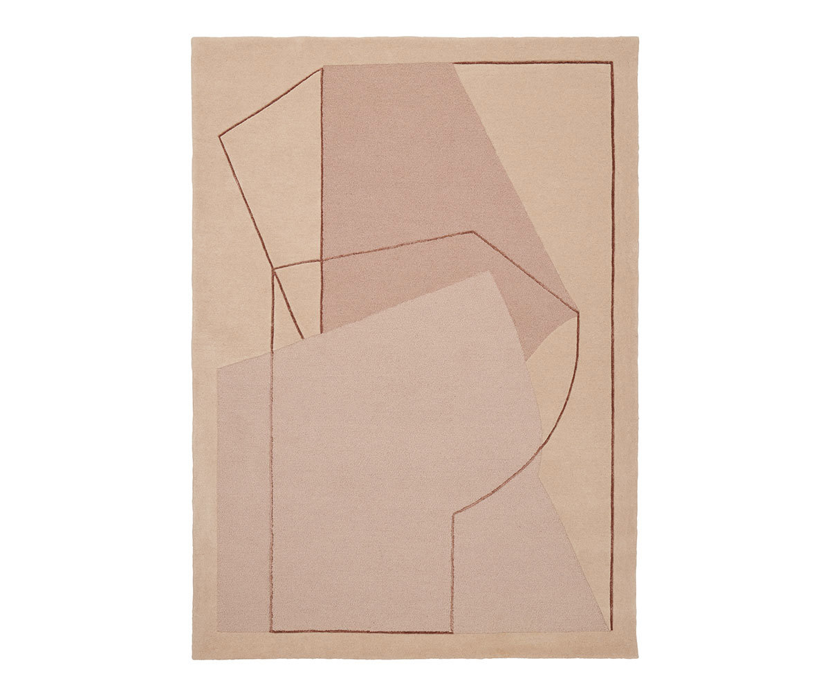 Linie Design Furbo-matto rose, 250 x 350 cm