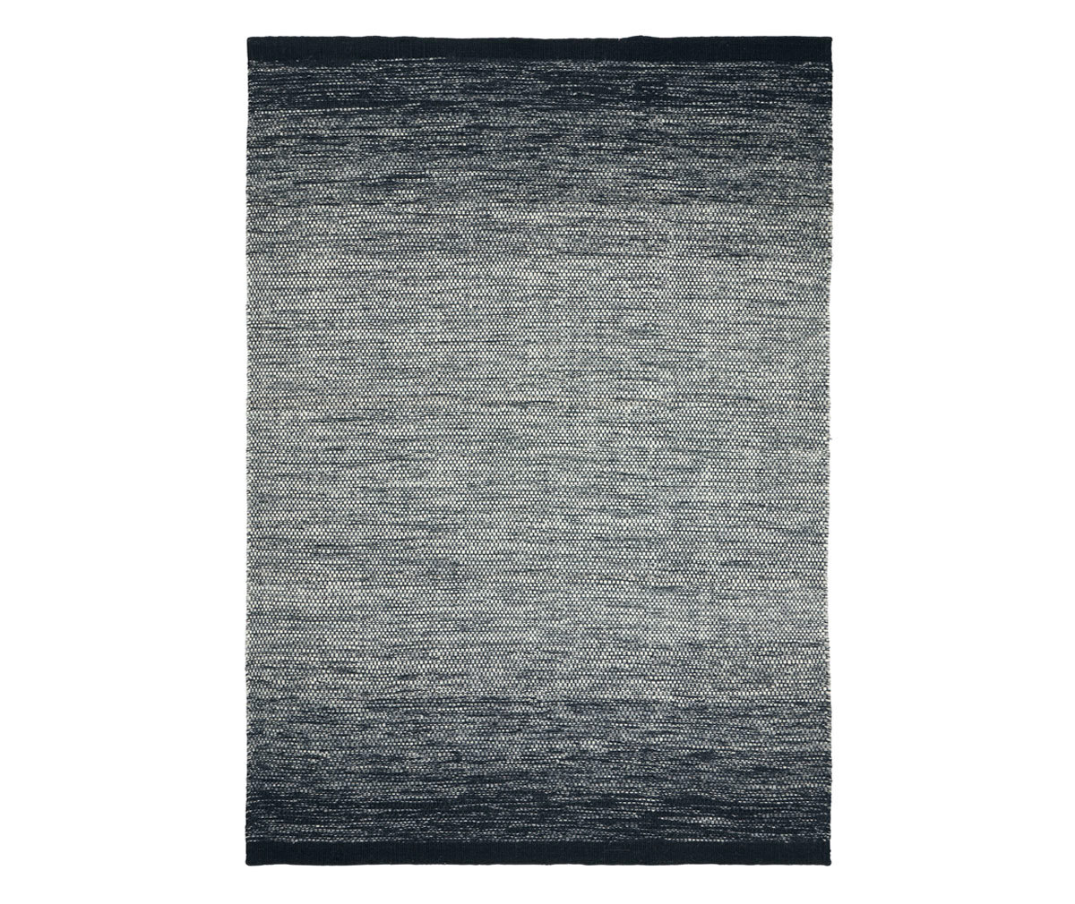 Linie Design Lule-matto black, 140 x 200 cm