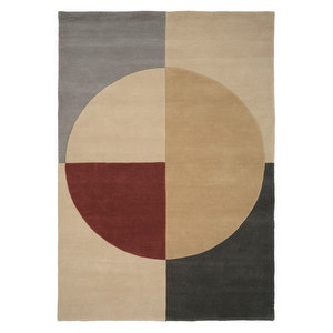 Radiality-matto, ruby, 170 x 240 cm