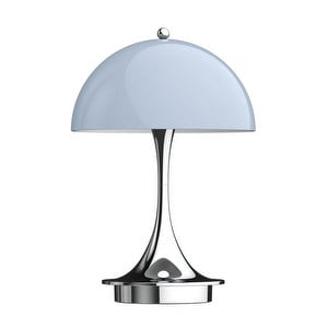 Panthella Portable V2 Table Lamp, Grey Opal Acrylic