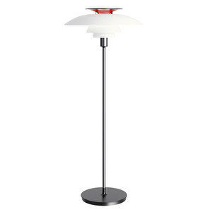 PH 80 Floor Lamp, Steel, H 131 cm