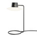 AJ Oxford Table Lamp, Opal Glass, H 41 cm