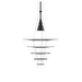 Enigma 545 Pendant Lamp, Black, ⌀ 54 cm