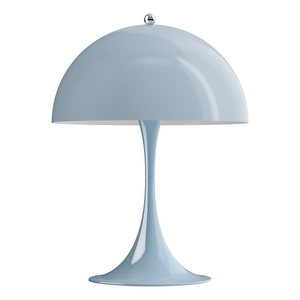 Panthella 250 -pöytävalaisin, vaaleansininen opaaliakryyli, ø 25 cm Panthella 250 -pöytävalaisin, vaaleansininen opaaliakryyli, ø 25 cm