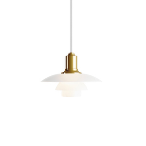 PH 2/1 Pendant Lamp, Brass, ⌀ 20 cm