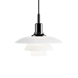 PH 3½-3 Pendant Lamp, Black, ⌀ 33 cm