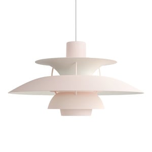 PH 5 -riippuvalaisin, monochrome pale blush, ⌀ 50 cm PH 5 -riippuvalaisin, monochrome pale blush, ⌀ 50 cm