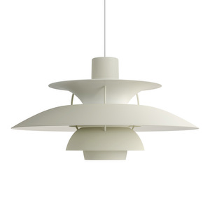 PH 5 -riippuvalaisin, monochrome pale pewter, ⌀ 50 cm PH 5 -riippuvalaisin, monochrome pale pewter, ⌀ 50 cm