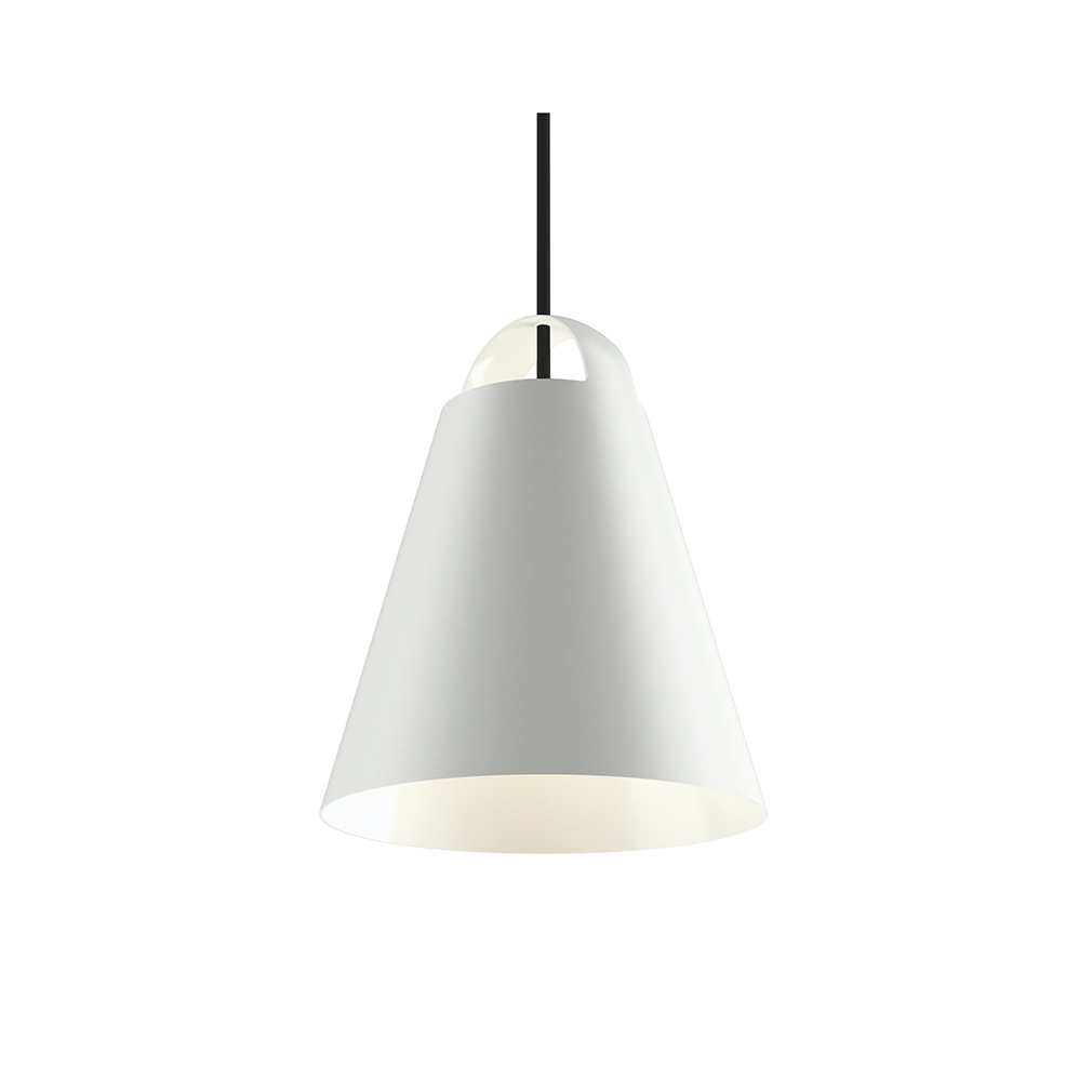 Louis Poulsen Above-riippuvalaisin valkoinen, ⌀ 25 cm
