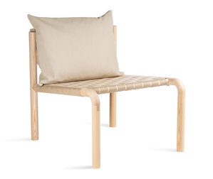 Kaski Lounge Chair, Ash, narrow