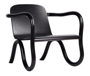 Kolho Lounge Chair, Black
