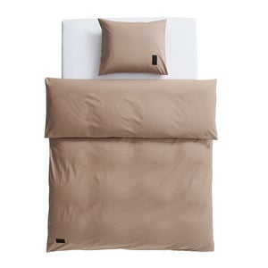 Pure Poplin Quilt Cover, Sand 2344, 240 x 220 cm