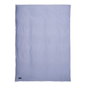 Wall Street Oxford Quilt Cover, Striped Dark Blue 0799, 150 x 210 cm