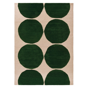 Isot Kivet -matto, vihreä, 140 x 200 cm