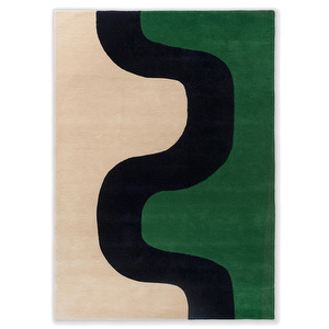 Seireeni-matto, vihreä, 250 x 350 cm