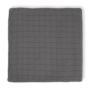 Aava Bedspread, Deep Grey, 200 x 260 cm