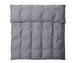 Saara Quilt Cover, Deep Grey, 150 x 210 cm