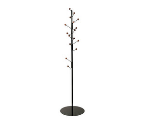 Bill Coat Stand, Black / Stained Ash