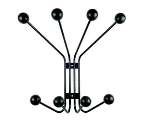 Bill Coat rack, Black, S