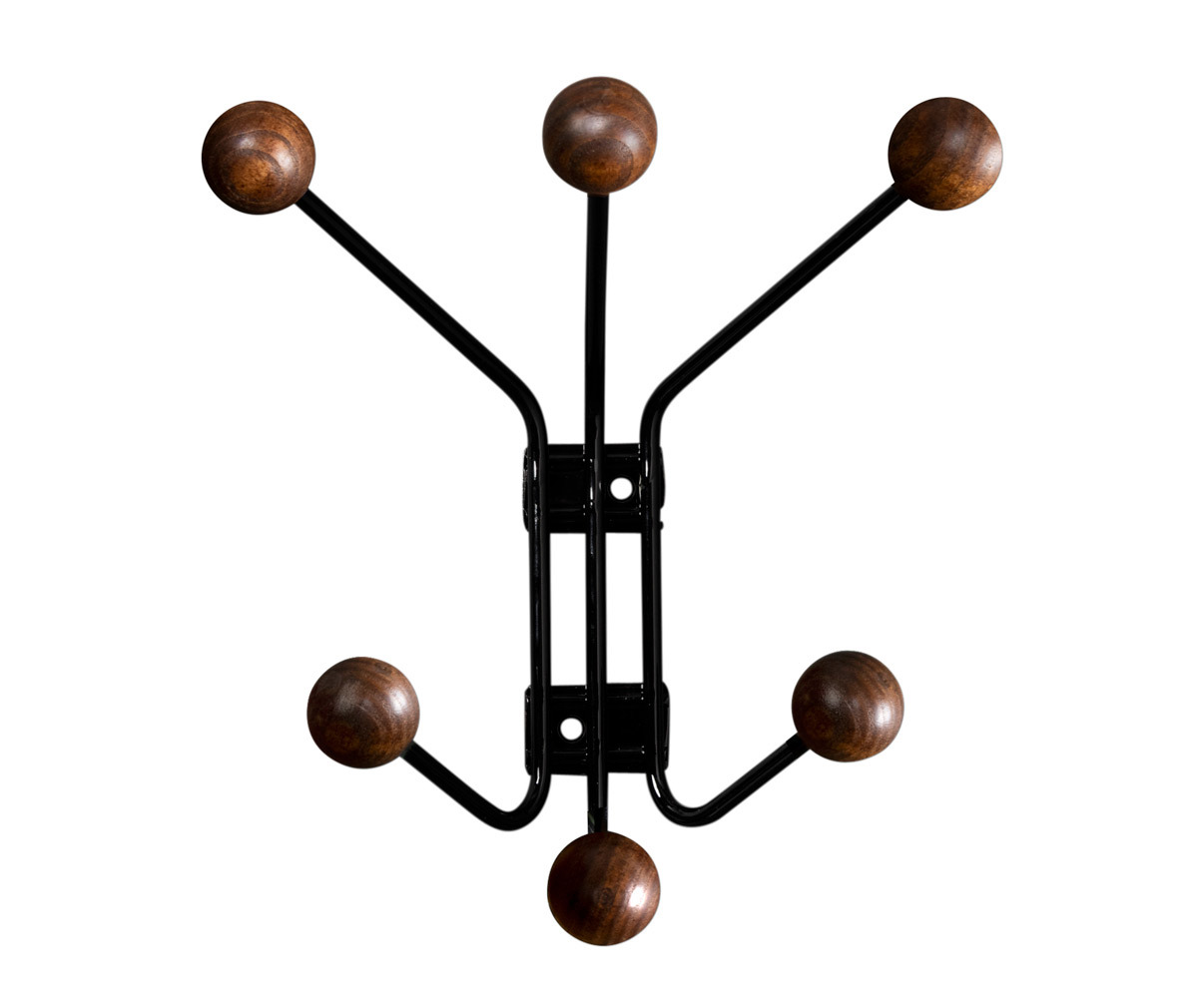 Maze Bill Coat rack Black / Stained Ash, XS