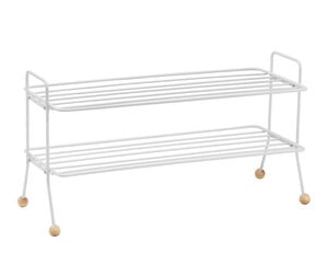 Bill Shoe Shelf, White