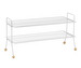 Bill Shoe Shelf, White