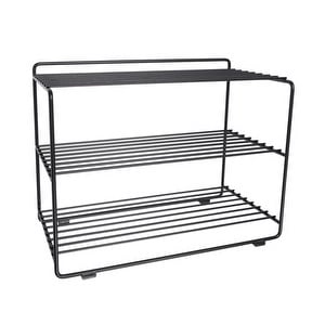 Downtown Shoe Rack, Black