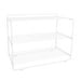 Downtown Shoe Rack, White