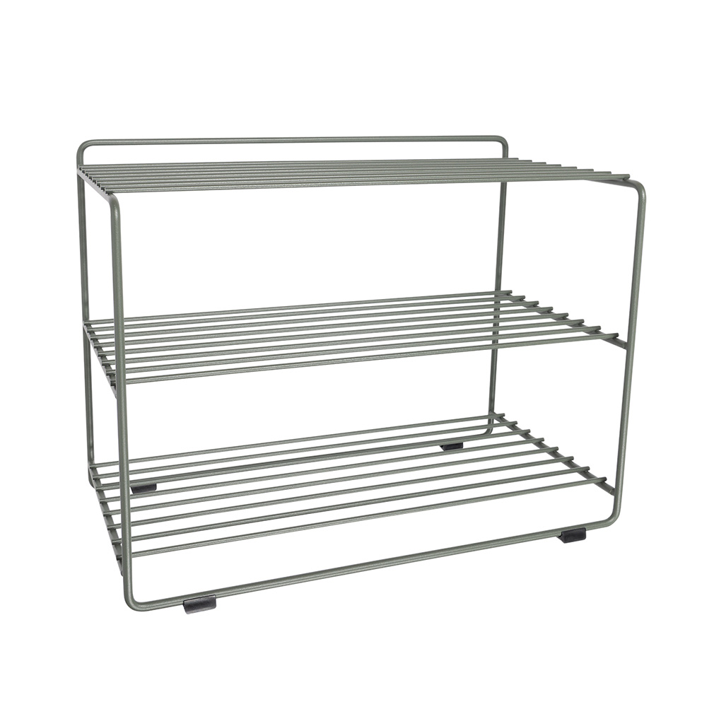Maze Downtown Shoe Rack Green Vepsalainen