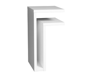 F-Shelf, White, Right