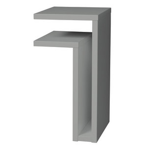 F Shelf, Grey, Left