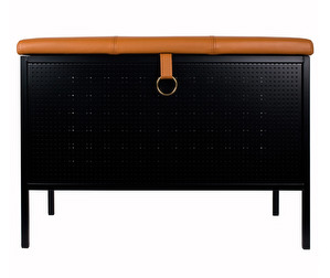 Frank-penkki, black/cognac