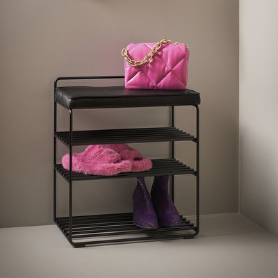 Lower East Seat Shoe Shelf