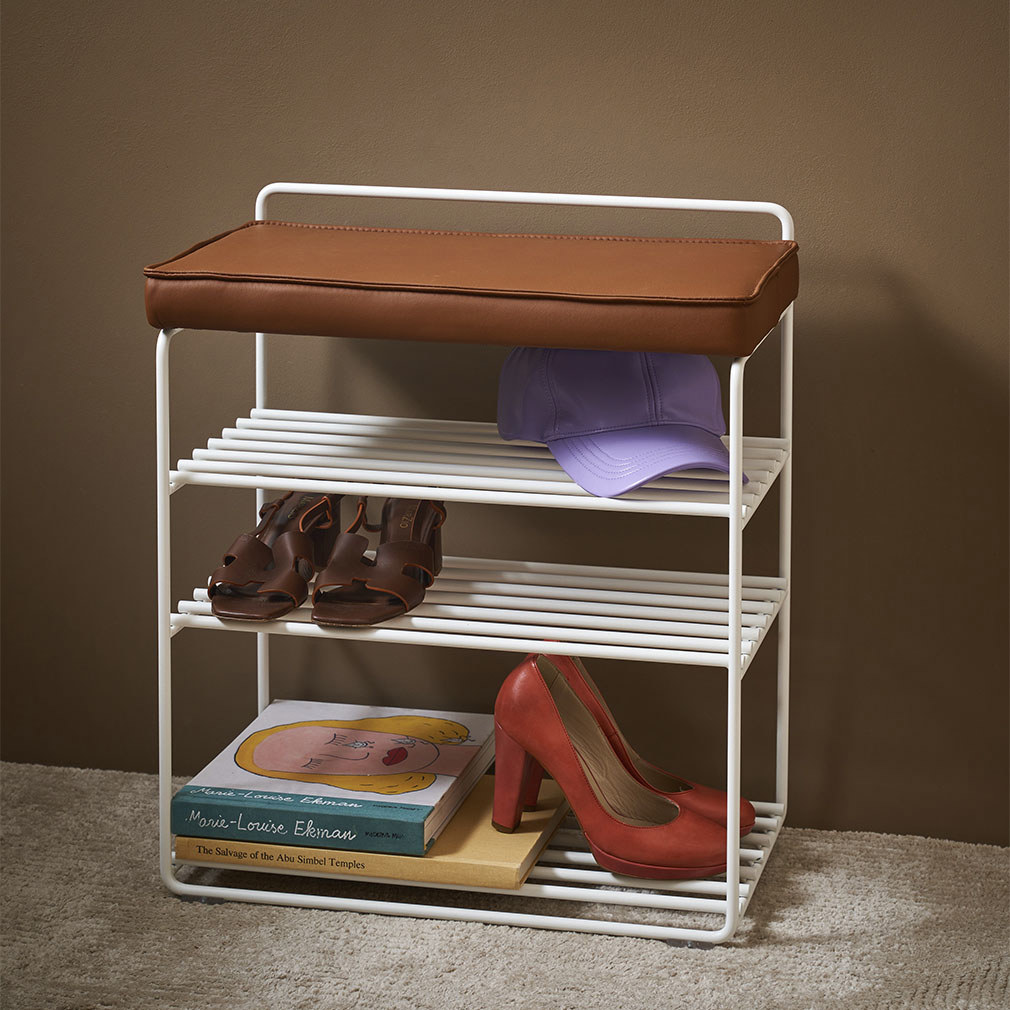 Lower East Seat Shoe Shelf