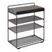 Lower East Seat Shoe Shelf, Black