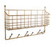 Mitten Shelf Wall Shelf, Brass Matte, L