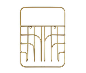 Now Wall Shelf, Brass Matte, S