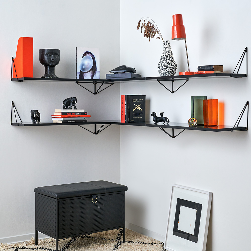 Maze Pythagoras Brackets, Black | Vepsäläinen