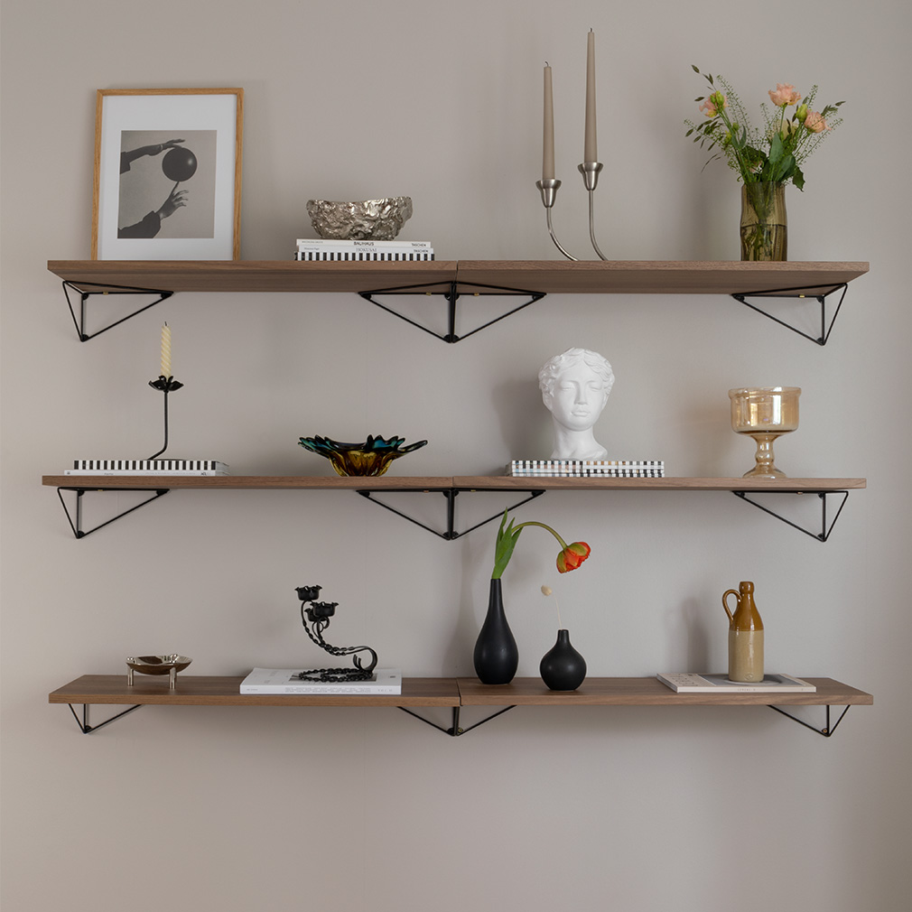 Maze Pythagoras Brackets, Black | Vepsäläinen