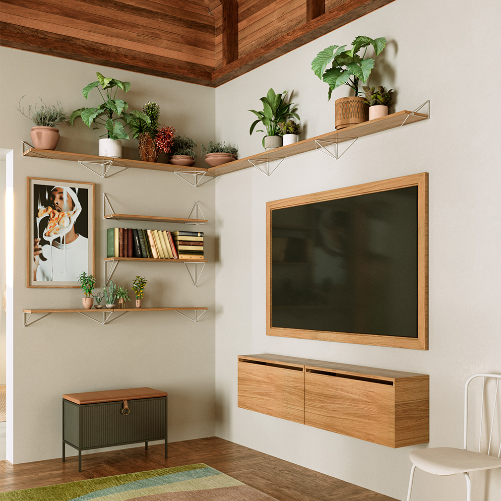 Maze Pythagoras Shelf, Natural Oak | Vepsäläinen
