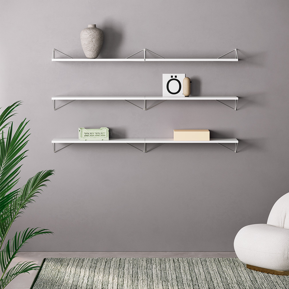 maze PYTHAGORAS SHELFホワイト Maze Pythagoras Shelf, White | Vepsäläinen