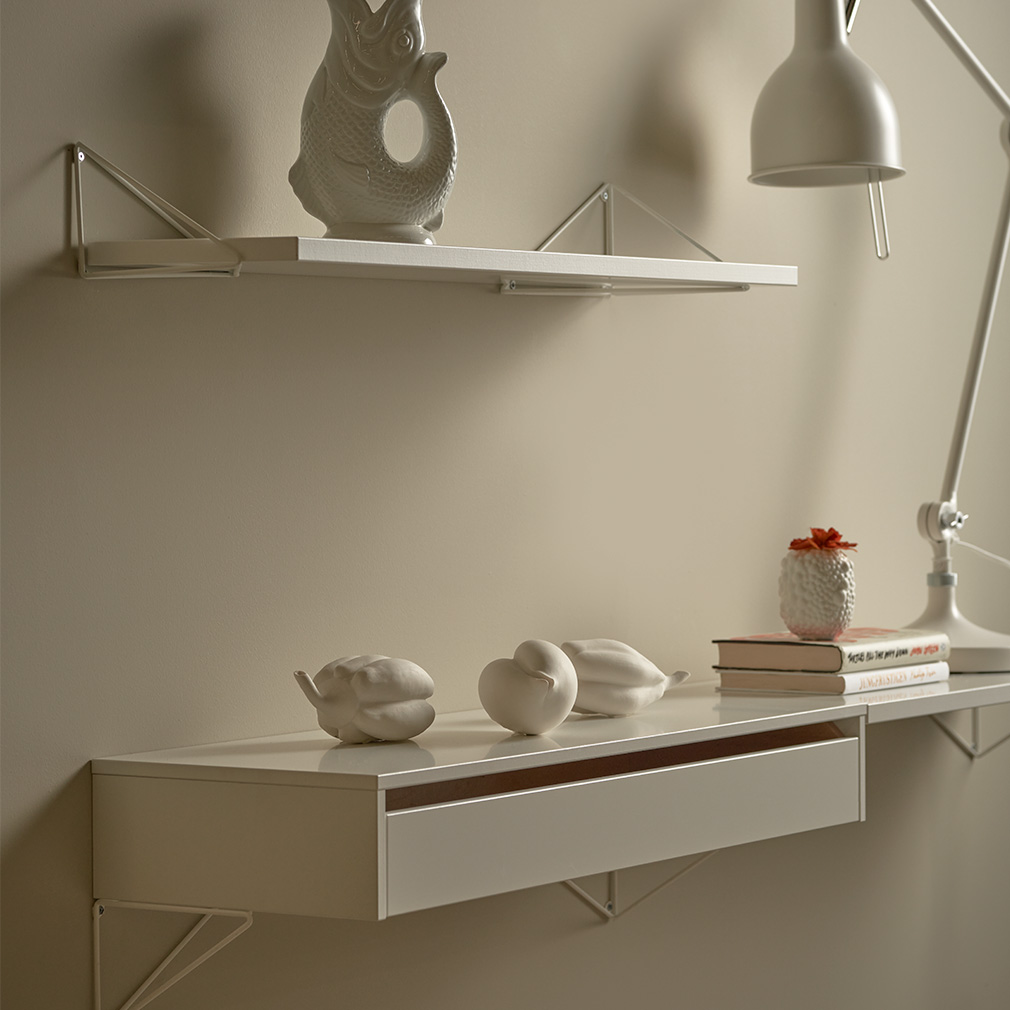 Maze Pythagoras Shelf, White | Vepsäläinen