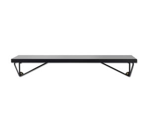 Pythagoras Wall Shelf, Black, XS